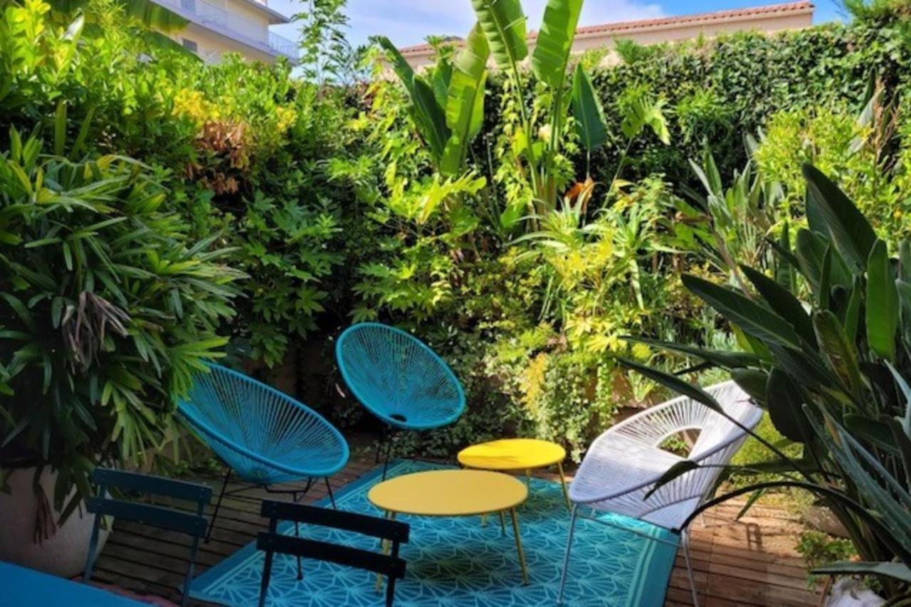 Nice Studio 30 M With Terrace And Pool Antibes Luaran gambar