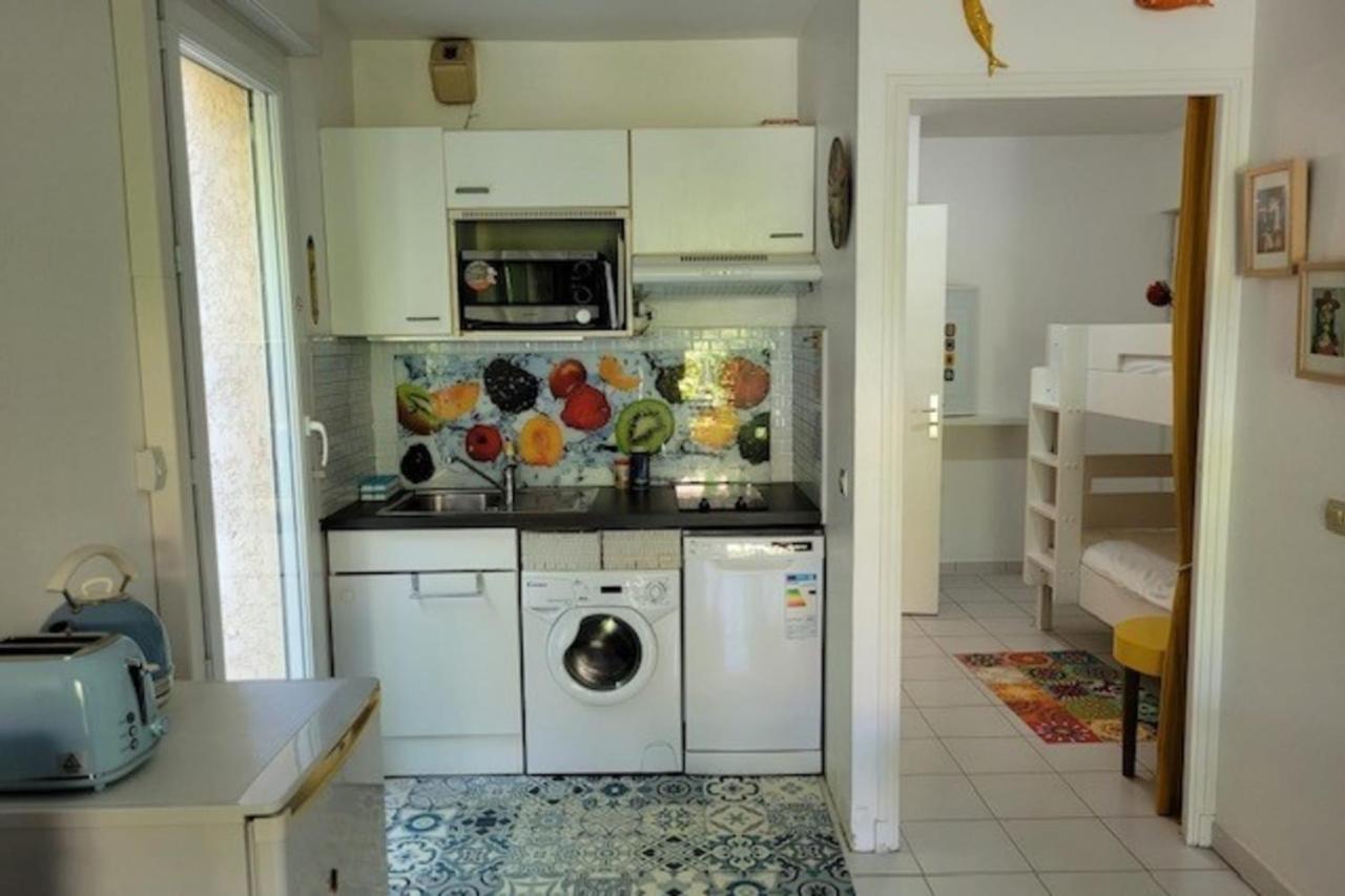 Nice Studio 30 M With Terrace And Pool Antibes Luaran gambar