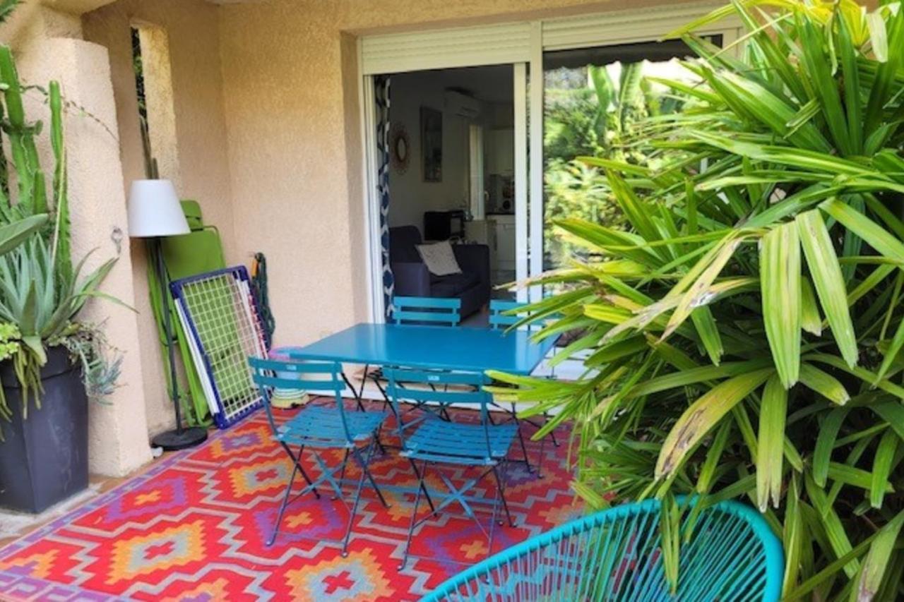 Nice Studio 30 M With Terrace And Pool Antibes Luaran gambar